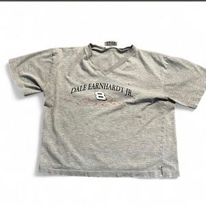 Chase Authentics Gray Dale Earnhardt Jr. Crop Top